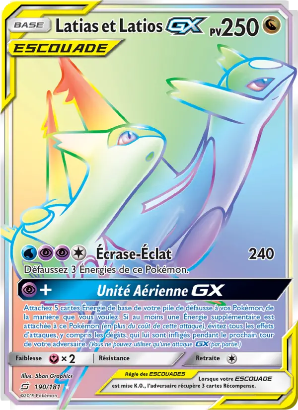 190/181 - Latias et Latios GX