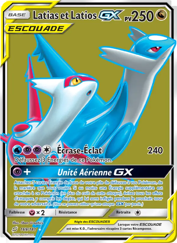 169/181 - Latias et Latios GX