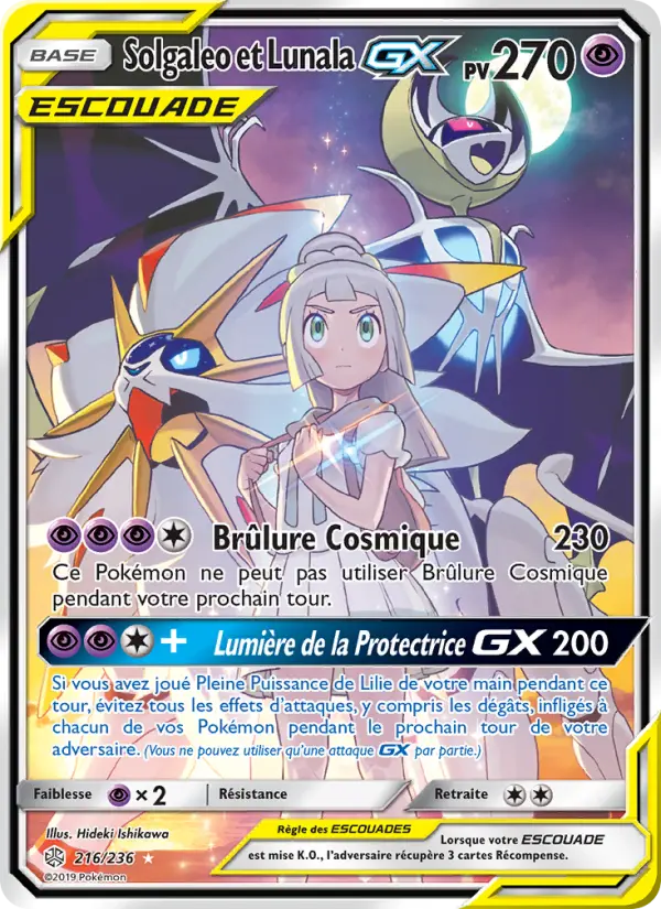 216/236 - Solgaleo et Lunala GX