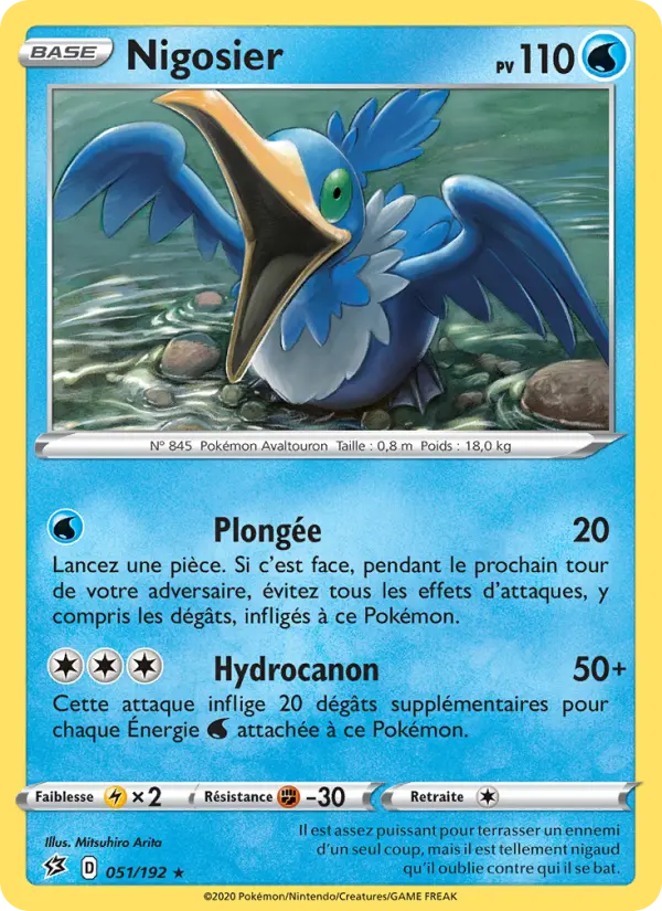 051/192 - Nigosier – Clash des Rebelles (Carte Pokémon FR à petit prix, à l’unité sur Lorenzone.fr)