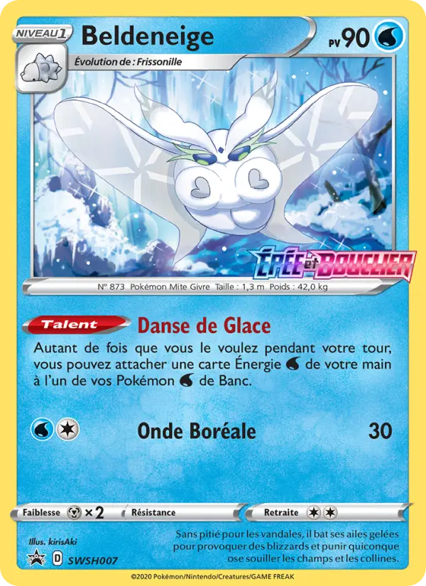 SWSH007/107 - Beldeneige – Promo SWSH (Carte Pokémon FR à petit prix, à l’unité sur Lorenzone.fr)