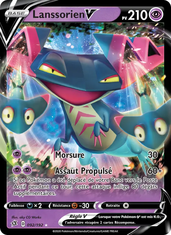 092/192 - Lanssorien V – Clash des Rebelles (Carte Pokémon FR à petit prix, à l’unité sur Lorenzone.fr)