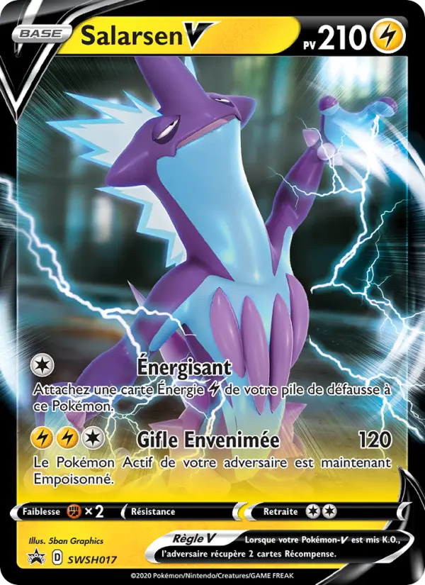 SWSH017/107 - Salarsen V – Promo SWSH (Carte Pokémon FR à petit prix, à l’unité sur Lorenzone.fr)