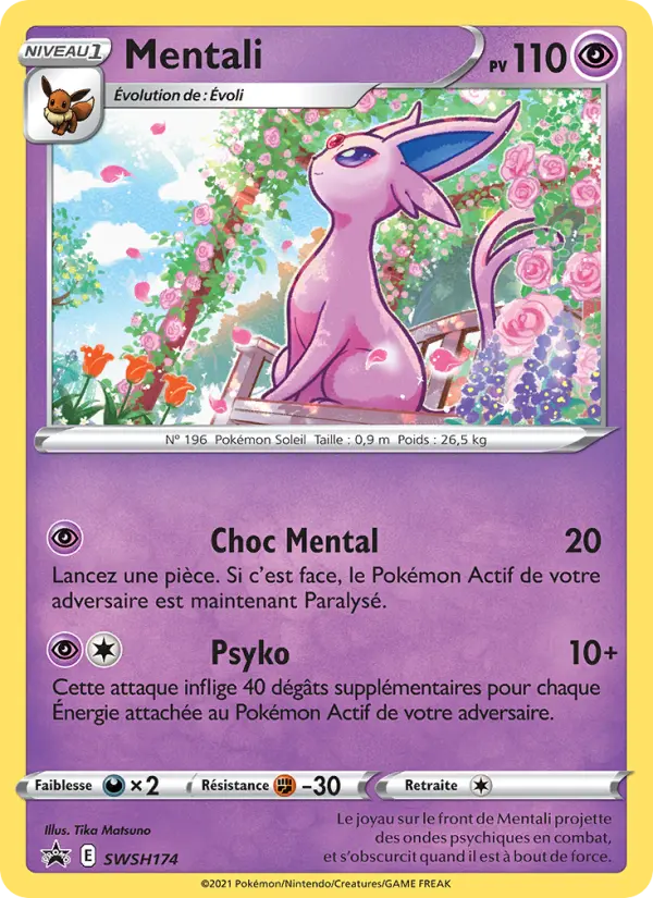 SWSH174/107 - Mentali – Promo SWSH (Carte Pokémon FR à petit prix, à l’unité sur Lorenzone.fr)