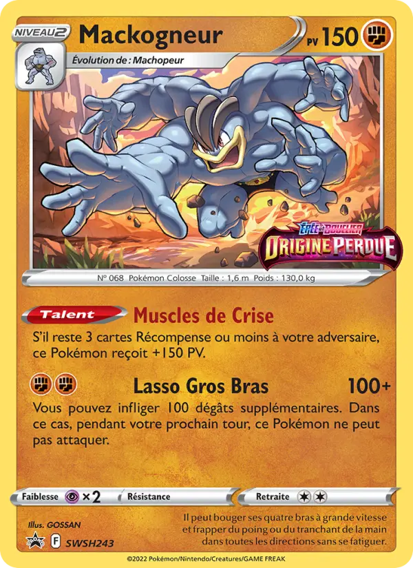 SWSH243/107 - Mackogneur – Promo SWSH (Carte Pokémon FR à petit prix, à l’unité sur Lorenzone.fr)
