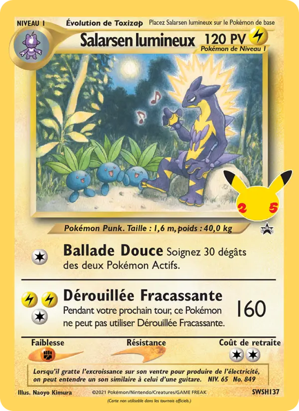 SWSH137/107 - Salarsen lumineux – Promo SWSH (Carte Pokémon FR à petit prix, à l’unité sur Lorenzone.fr)