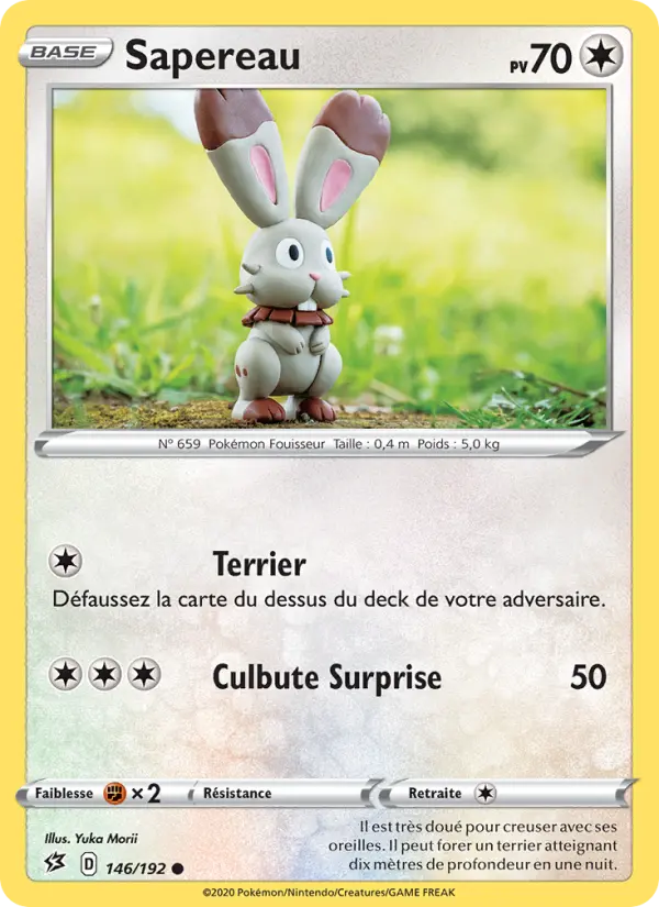 146/192 - Sapereau – Clash des Rebelles (Carte Pokémon FR à petit prix, à l’unité sur Lorenzone.fr)