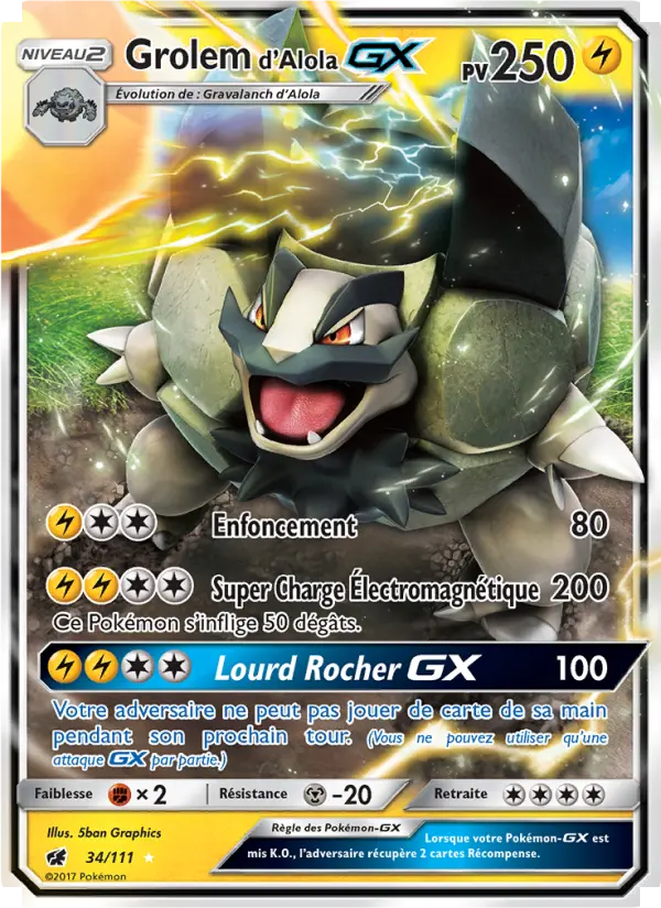 034/111 - Grolem d’Alola GX