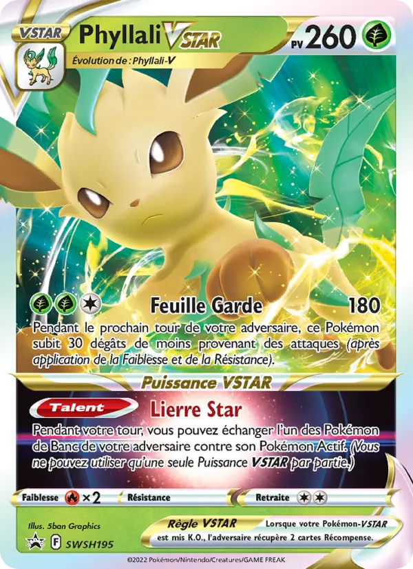 SWSH195/107 - Phyllali VSTAR – Promo SWSH (Carte Pokémon FR à petit prix, à l’unité sur Lorenzone.fr)