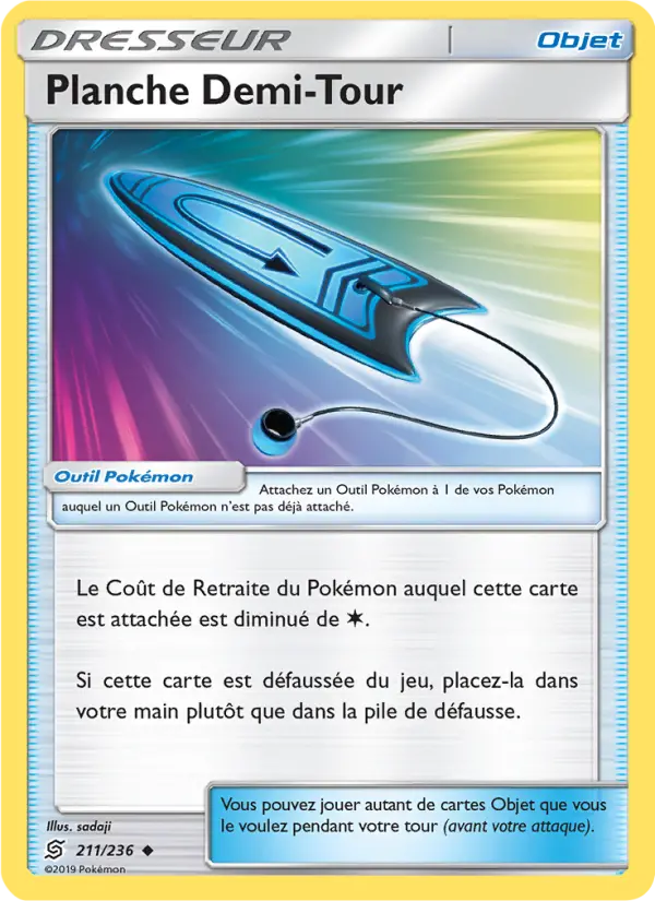211/236 - Planche Demi-Tour