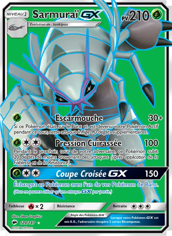 129/147 - Sarmuraï GX
