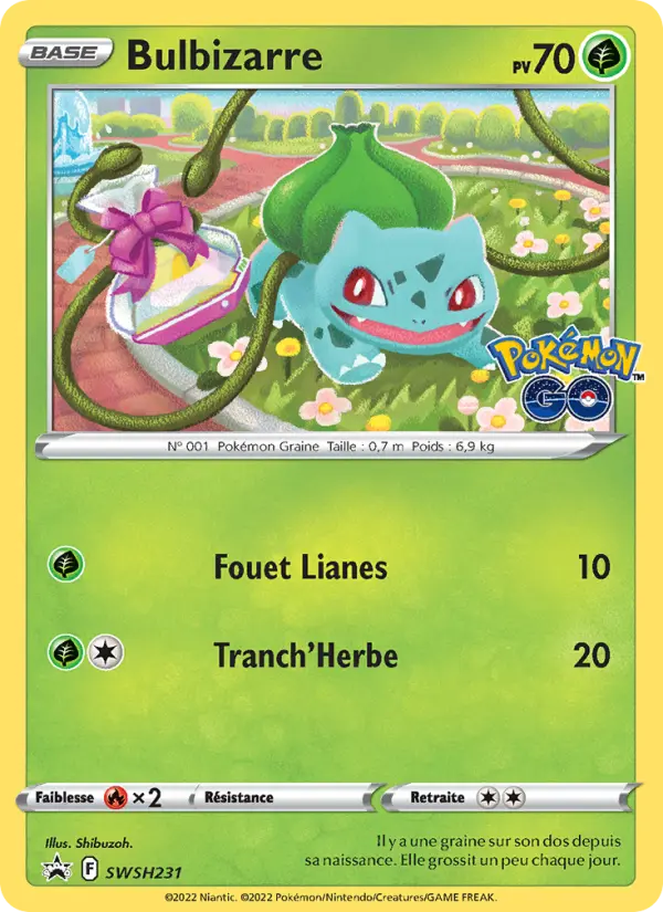 SWSH231/107 - Bulbizarre – Promo SWSH (Carte Pokémon FR à petit prix, à l’unité sur Lorenzone.fr)