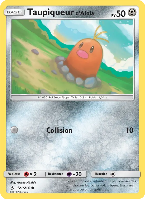 121/214 - Taupiqueur d’Alola