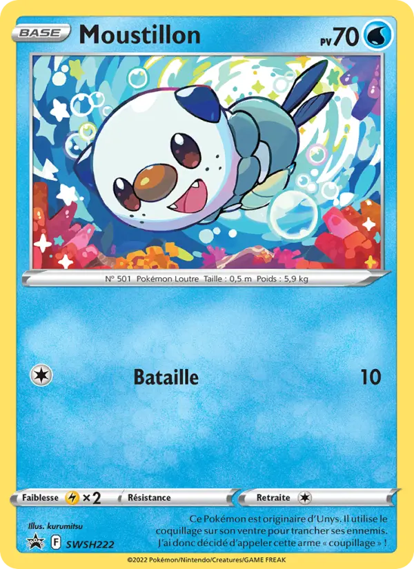 SWSH222/107 - Moustillon – Promo SWSH (Carte Pokémon FR à petit prix, à l’unité sur Lorenzone.fr)