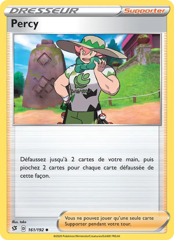 161/192 - Percy – Clash des Rebelles (Carte Pokémon FR à petit prix, à l’unité sur Lorenzone.fr)