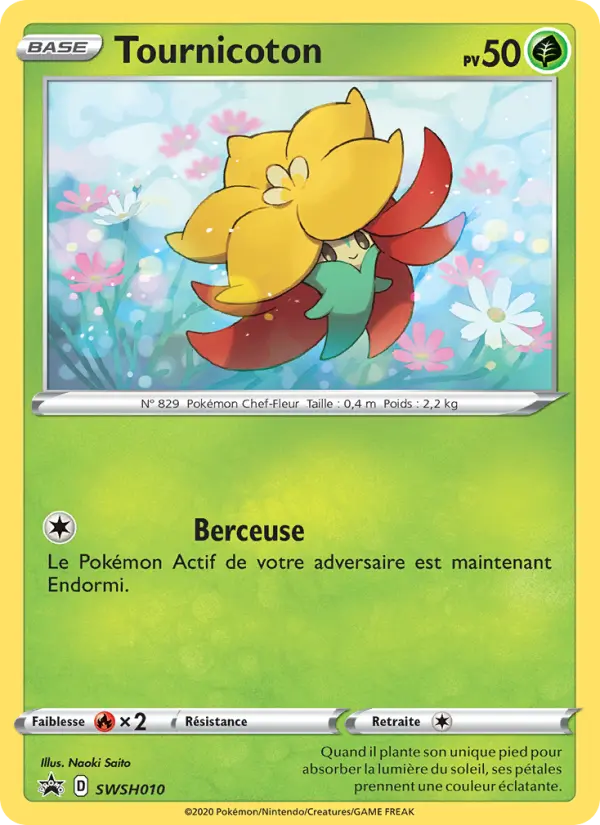SWSH010/107 - Tournicoton – Promo SWSH (Carte Pokémon FR à petit prix, à l’unité sur Lorenzone.fr)