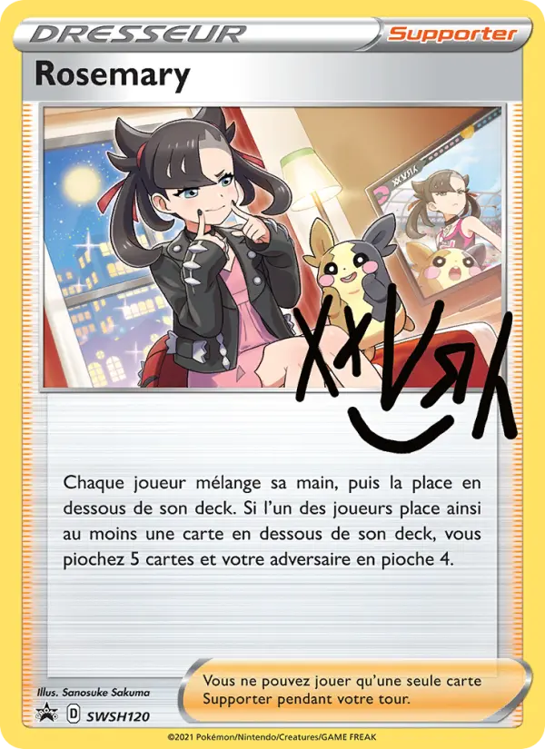 SWSH120/107 - Rosemary – Promo SWSH (Carte Pokémon FR à petit prix, à l’unité sur Lorenzone.fr)