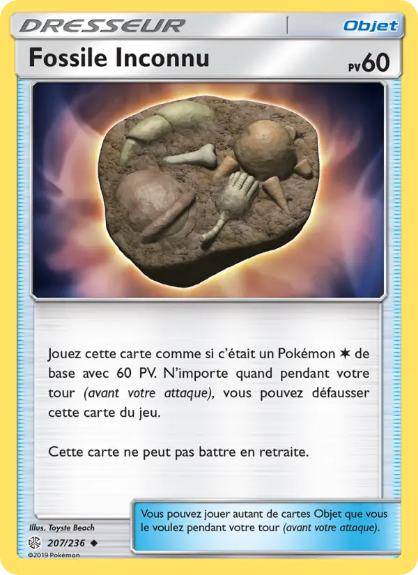 207/236 - Fossile Inconnu