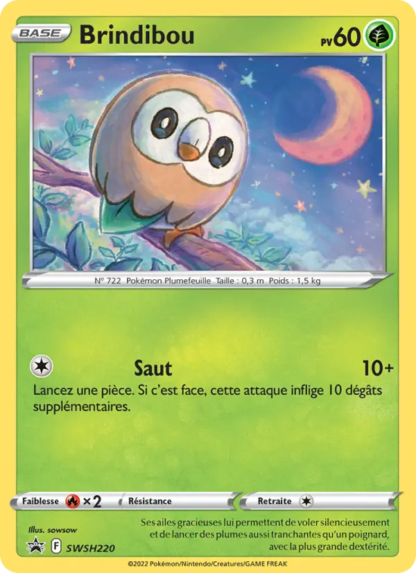 SWSH220/107 - Brindibou – Promo SWSH (Carte Pokémon FR à petit prix, à l’unité sur Lorenzone.fr)