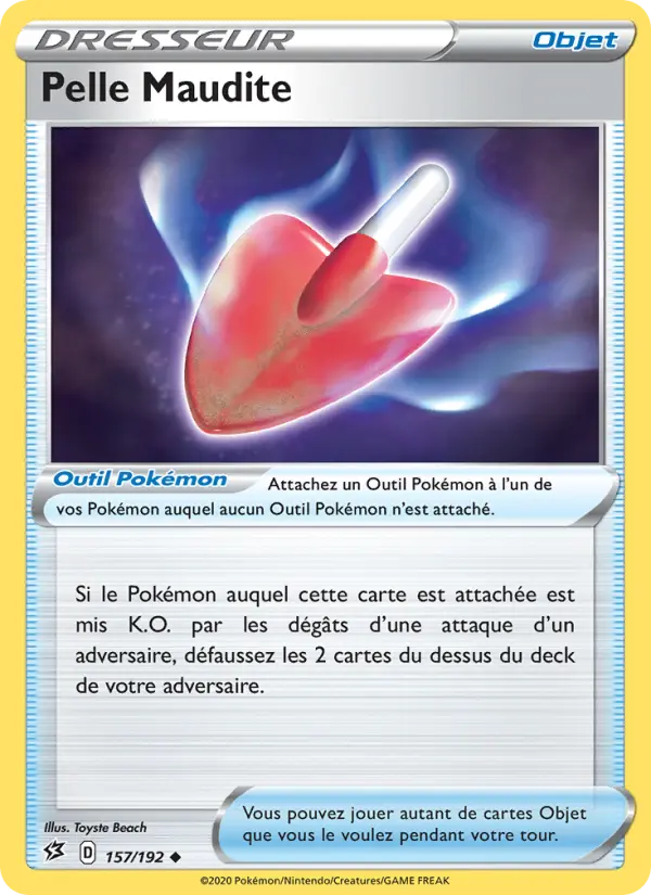 157/192 - Pelle Maudite – Clash des Rebelles (Carte Pokémon FR à petit prix, à l’unité sur Lorenzone.fr)
