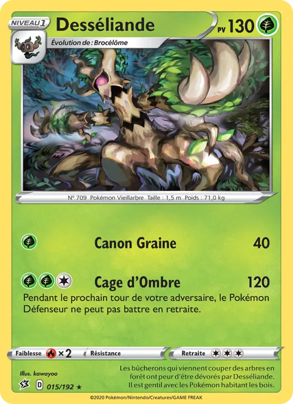 015/192 - Desséliande – Clash des Rebelles (Carte Pokémon FR à petit prix, à l’unité sur Lorenzone.fr)