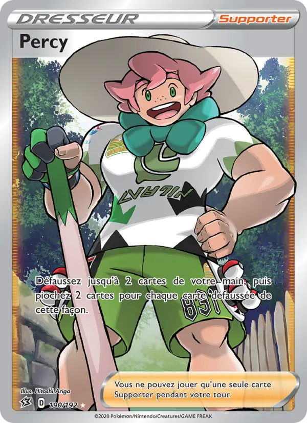 190/192 - Percy – Clash des Rebelles (Carte Pokémon FR à petit prix, à l’unité sur Lorenzone.fr)