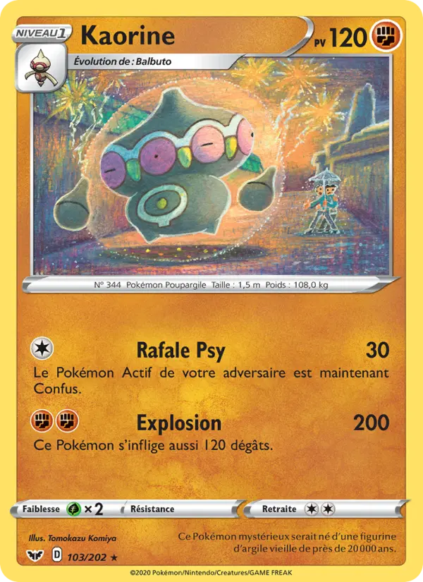 103/202 - Kaorine – Épée et Bouclier (Carte Pokémon FR à petit prix, à l’unité sur Lorenzone.fr)