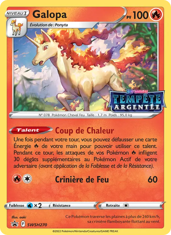 SWSH270/107 - Galopa – Promo SWSH (Carte Pokémon FR à petit prix, à l’unité sur Lorenzone.fr)
