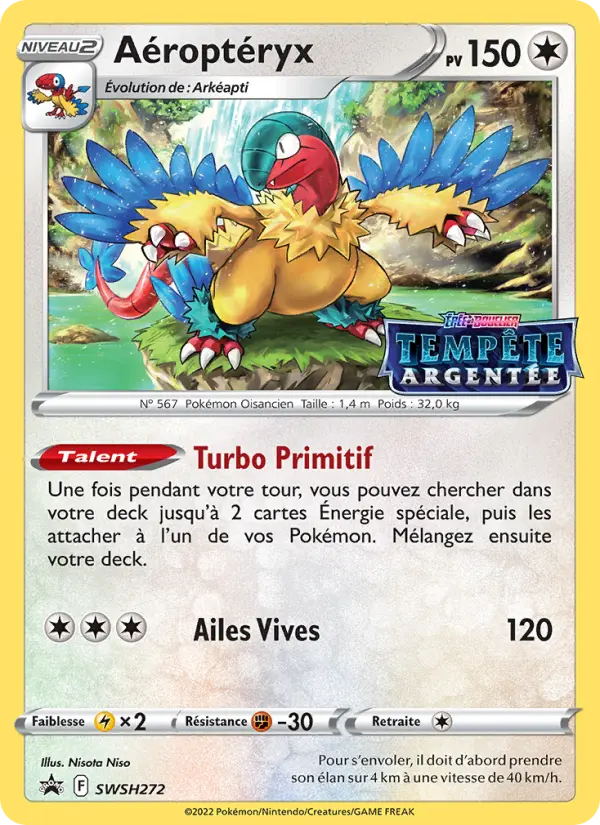 SWSH272/107 - Aéroptéryx – Promo SWSH (Carte Pokémon FR à petit prix, à l’unité sur Lorenzone.fr)