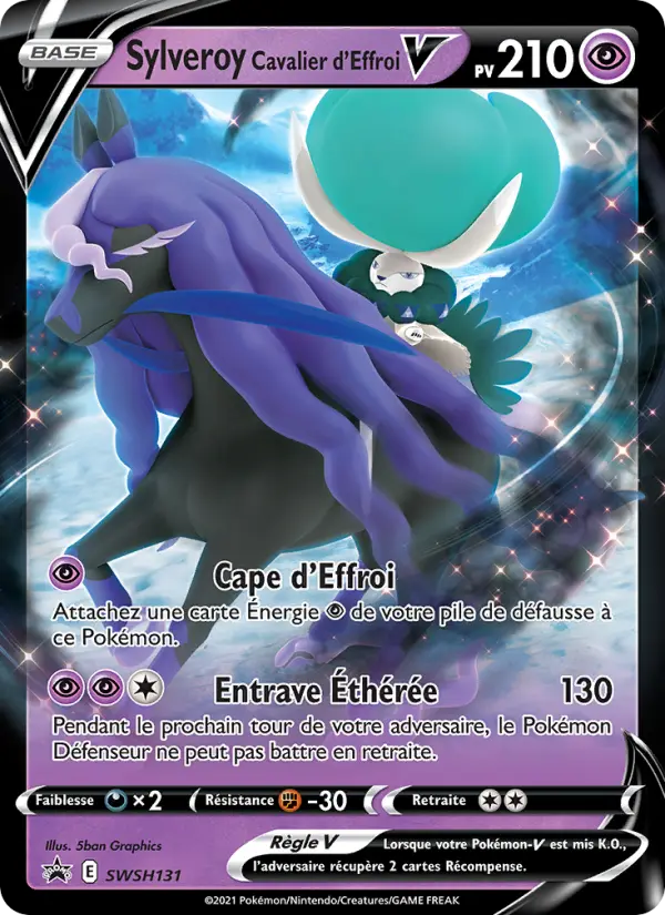 SWSH131/107 - Sylveroy Cavalier d'Effroi V – Promo SWSH (Carte Pokémon FR à petit prix, à l’unité sur Lorenzone.fr)