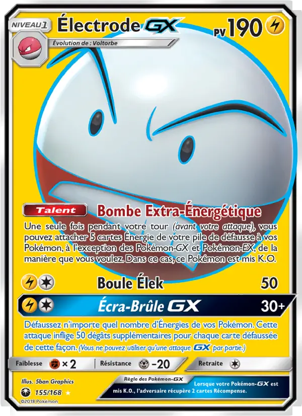 155/168 - Électrode GX