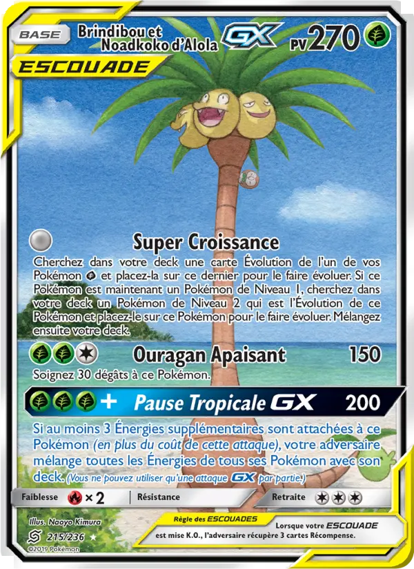 215/236 - Brindibou et Noadkoko d’Alola GX