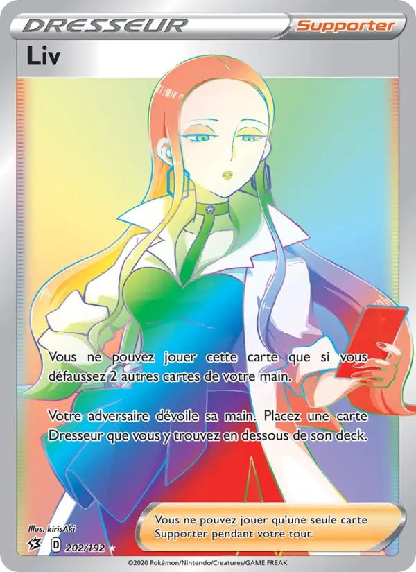 202/192 - Liv – Clash des Rebelles (Carte Pokémon FR à petit prix, à l’unité sur Lorenzone.fr)