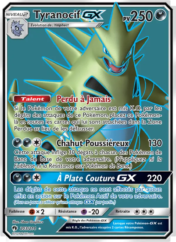 203/214 - Tyranocif GX
