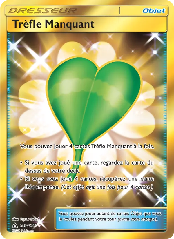 168/156 - Trèfle Manquant