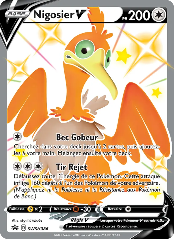 SWSH086/107 - Nigosier V – Promo SWSH (Carte Pokémon FR à petit prix, à l’unité sur Lorenzone.fr)