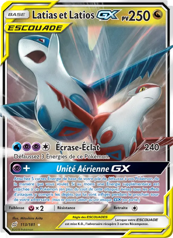 113/181 - Latias et Latios GX