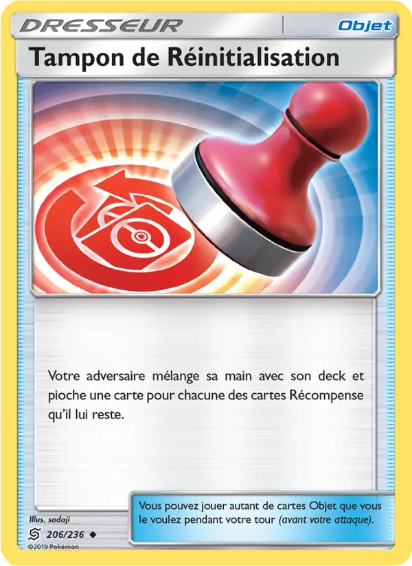 206/236 - Tampon de Réinitialisation