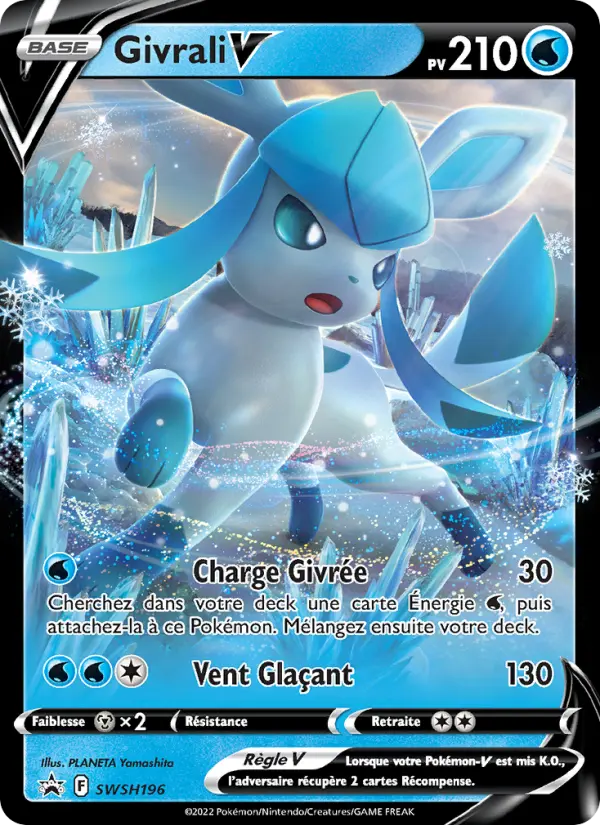 SWSH196/107 - Givrali V – Promo SWSH (Carte Pokémon FR à petit prix, à l’unité sur Lorenzone.fr)