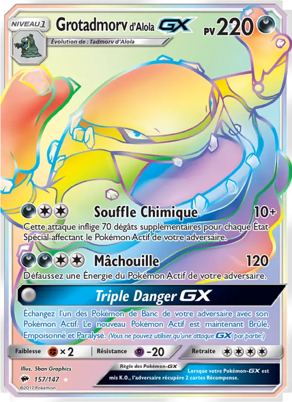 157/147 - Grotadmorv d’Alola GX