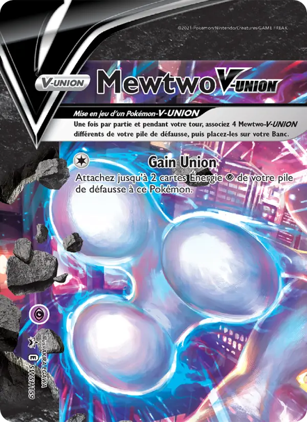 SWSH159/107 - Mewtwo V-UNION – Promo SWSH (Carte Pokémon FR à petit prix, à l’unité sur Lorenzone.fr)