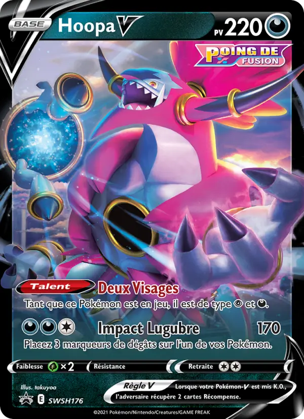 SWSH176/107 - Hoopa V – Promo SWSH (Carte Pokémon FR à petit prix, à l’unité sur Lorenzone.fr)