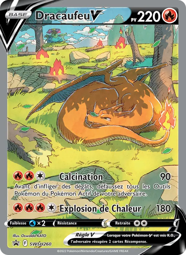 SWSH260/107 - Dracaufeu V – Promo SWSH (Carte Pokémon FR à petit prix, à l’unité sur Lorenzone.fr)