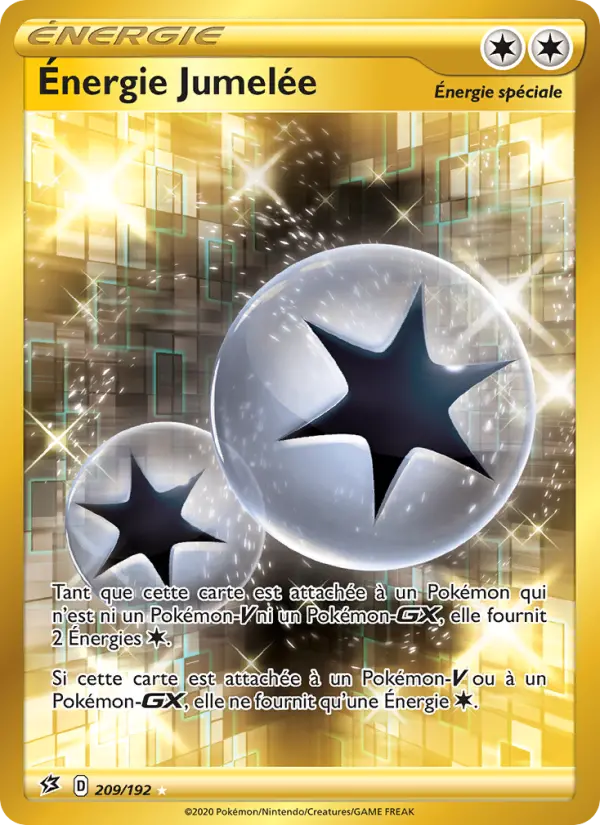 209/192 - Énergie Jumelée – Clash des Rebelles (Carte Pokémon FR à petit prix, à l’unité sur Lorenzone.fr)