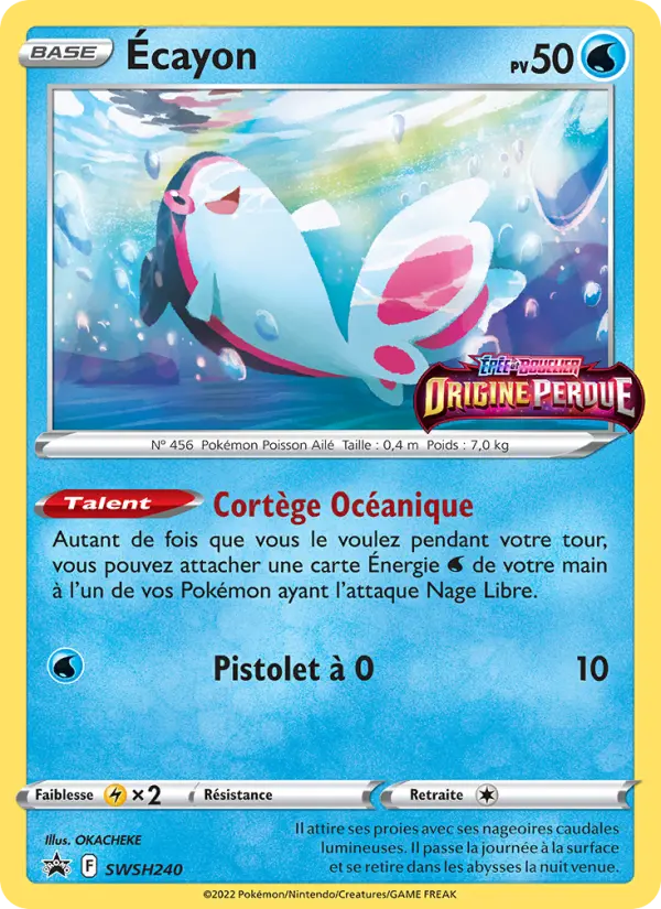 SWSH240/107 - Écayon – Promo SWSH (Carte Pokémon FR à petit prix, à l’unité sur Lorenzone.fr)