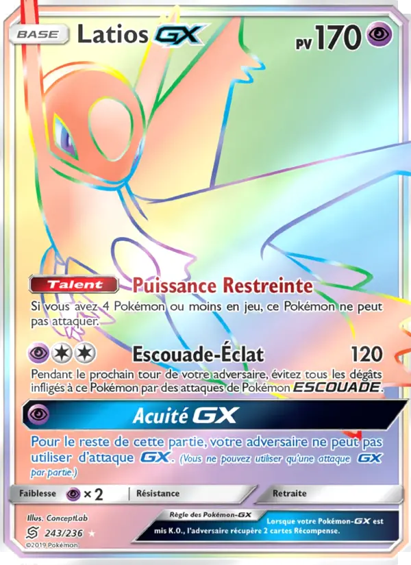 243/236 - Latios GX