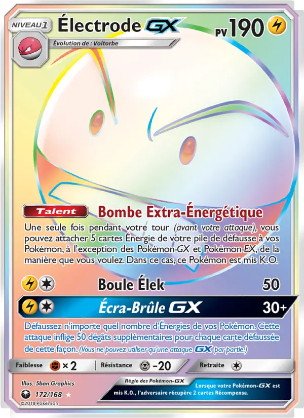 172/168 - Électrode GX