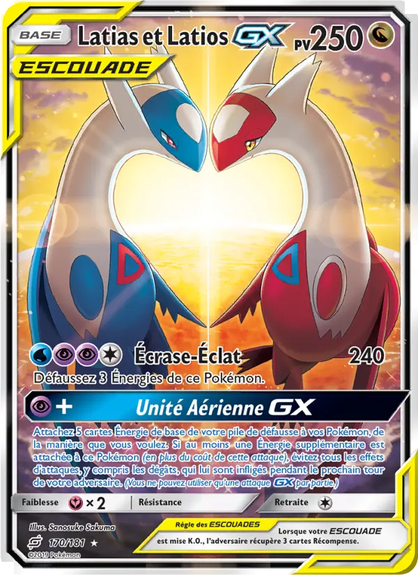 170/181 - Latias et Latios GX