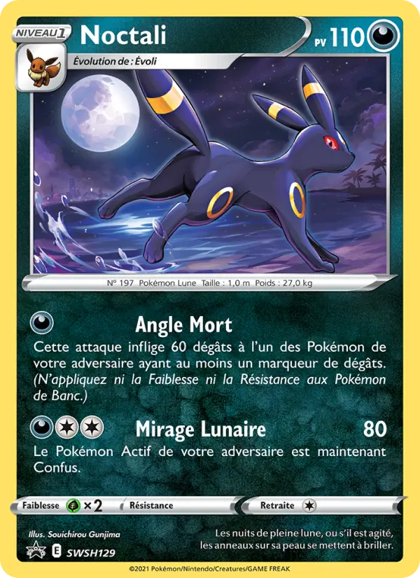 SWSH129/107 - Noctali – Promo SWSH (Carte Pokémon FR à petit prix, à l’unité sur Lorenzone.fr)