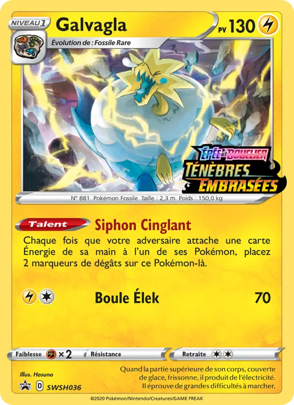 SWSH036/107 - Galvagla – Promo SWSH (Carte Pokémon FR à petit prix, à l’unité sur Lorenzone.fr)
